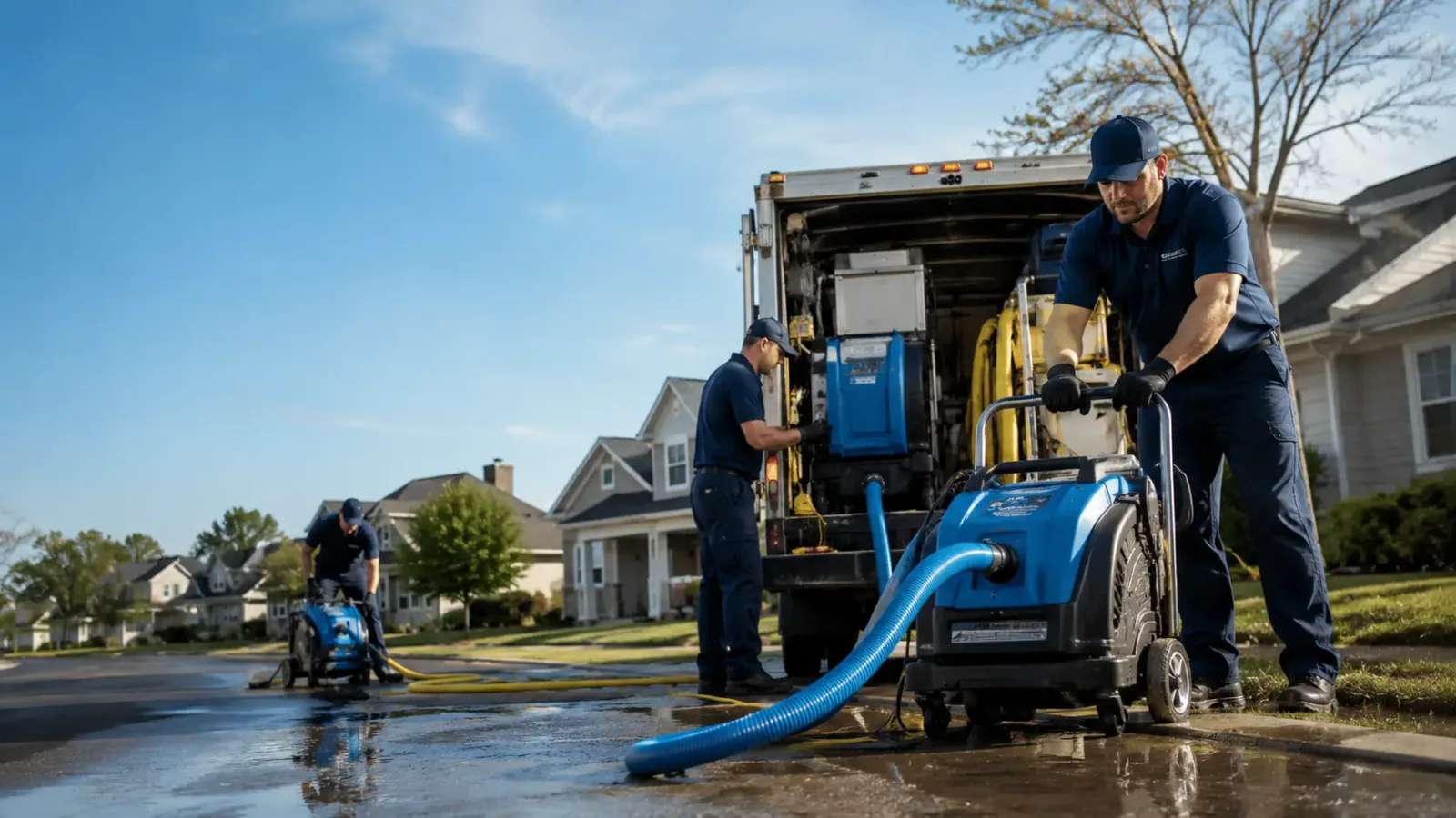 Flood Damage Cleanup in Leonard, MI